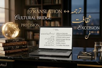 professionally translate english to urdu books and ebooks