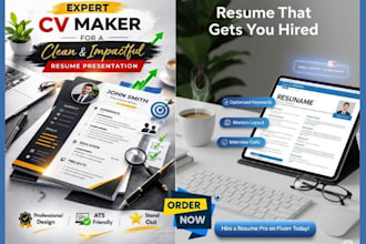 create healthcare executive ats resume, cover letter and linkedin optimization