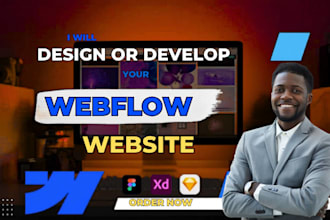 design and develop webflow redesign webflow custom webflow website webflow cms