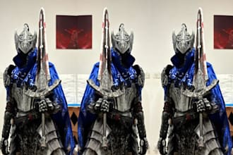 custom wearable full cosplay armor knight fantasy cosplay prop weapon for comic