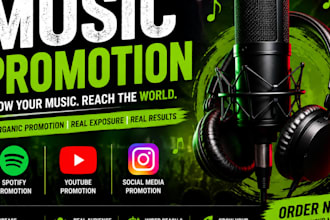 do organic music promotion