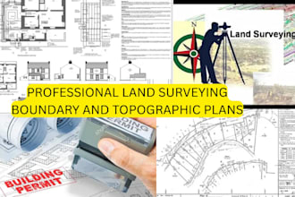 provide professional land surveying and topographic mapping