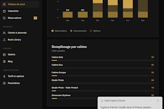 create website or application mobile complexe