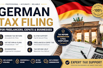 prepare germany tax filing for freelancers expats and business