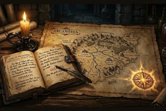 write worldbuilding lore fantasy adventure story rpg quest dnd campaign story