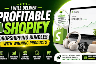 deliver shopify dropshipping bundles  winning with products