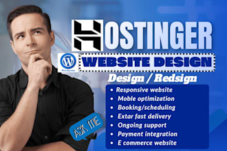 recreate hostinger website hostinger website design hostinger wordpress design