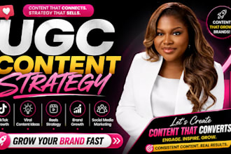 create a ugc marketing content strategy and ads for your brand to boost sales