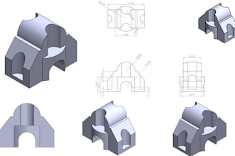 design cnc ready mechanical part cad models mechanical assemblies in solidworks