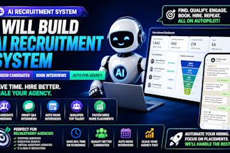 build ai recruitment system that screen candidates book interview automatically