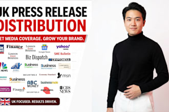 do UK press release distribution and media outreach