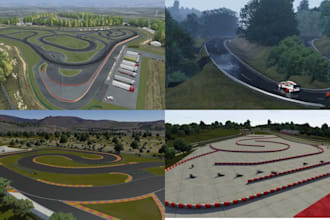 create custom assetto corsa track, race track, drift track, assetto corsa mod