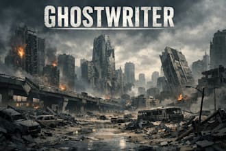 ghostwrite stunning novel, apocalypse fantasy story