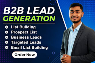 do niche targeted email list b2b lead generation linkedin lead and prospect list