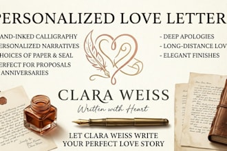 write a heartfelt love letter