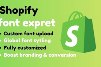 design a modern shopify store for your business