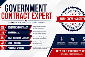 write a winning government contract proposal for your business