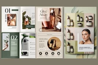 design aesthetic medspa product catalog,beauty skin care cosmetics brochure