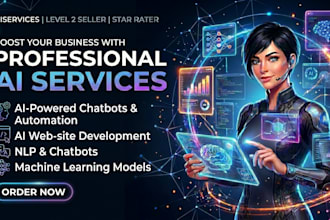 develop ai website, chatbot, ai web application, ai software developer