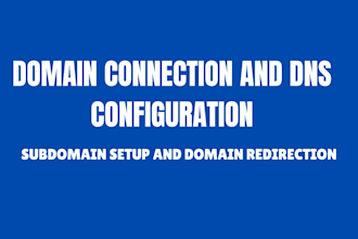 connect domain, fix or transfer godaddy domain, redirect domain and fix dns