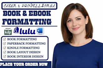 do kdp book formatting book publishing paperback kindle book interior design