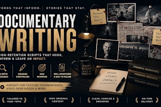 write youtube documentary video script fern sunnyv2 louaista scriptwriting