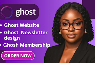 build ghost cms website ghost blog newsletter membership