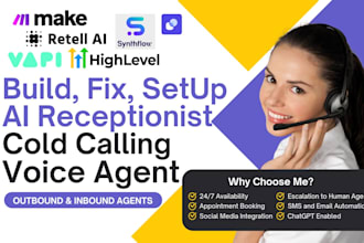 develop ai voice calling agent to book appointment on vapi retell 11labs n8n