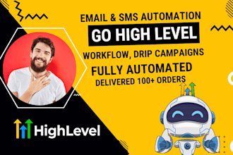 be your ghl email marketing and ghl SMS automation or ghl email campaign expert