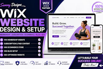 setup wix membership subscription website wix ecommerce website wix blog wix seo