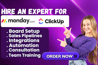 be your monday consultant setup monday CRM project management boards automation