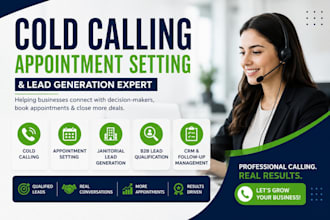 janitorial cold calling real estate cold caller b2b b2c cold calling, janitorial