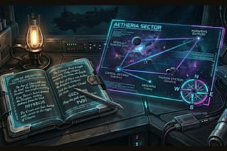write sci fi story fantasy adventure rpg quests immersive worldbuilding lore