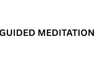 write a custom guided meditation and synopsis script