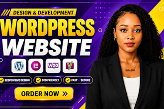 do wordpress website development, design or redesign wordpress blog website