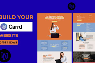 design carrd landing page carrd website redesign carrd co carrd website design
