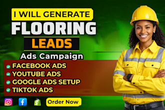 verified flooring leads contractor leads renovation leads via facebook ads