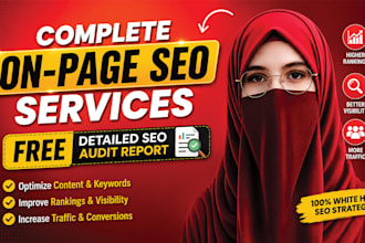 do full website on page SEO with technical optimization for google top rankings