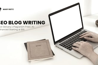 write high quality SEO optimized blog post for your website