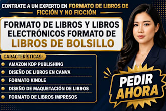 corregir su manuscrito, formato de libro, libro de boislllo formato para kdp