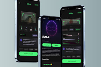 design a modern and high fidelity mobile app UI in figma