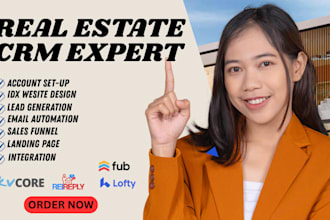 do real estate crm, real estate automation, follow up boss, kvcore, lofty, ghl