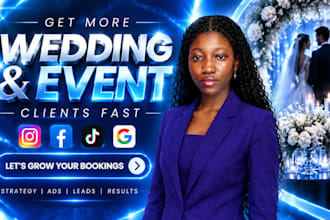 generate high quality wedding leads with meta ads and google ads marketing