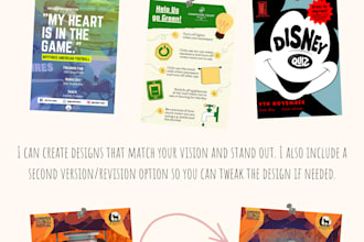 create custom posters, tickets, and digital graphics