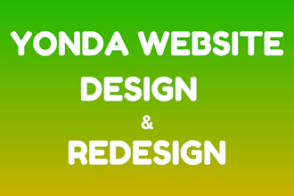 yonda website design redesign