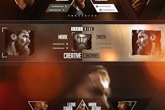 draw custom youtube art thumbnails