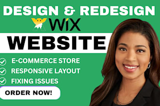 do wix website development and wix ecommerce store