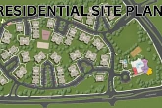 site plan plot subdivision layout real estate land allocation analysis civil 3d