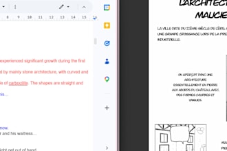 translate any documents from french or english