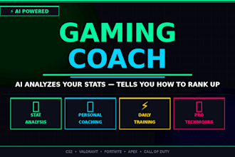 build an ai gaming coach tool that analyzes player stats
